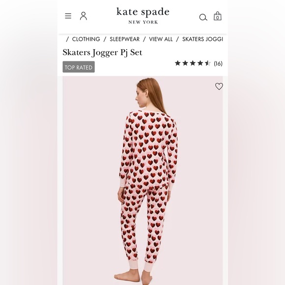 NWT KATE ♠️ PAJAMAS - Picture 3 of 4